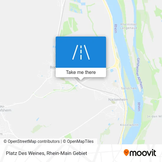 Карта Platz Des Weines