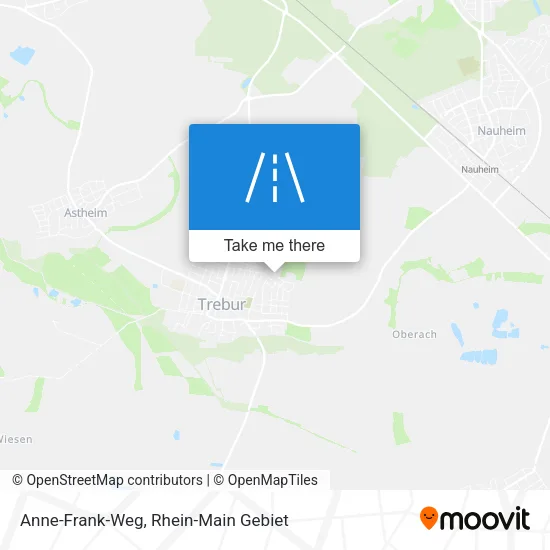 Карта Anne-Frank-Weg