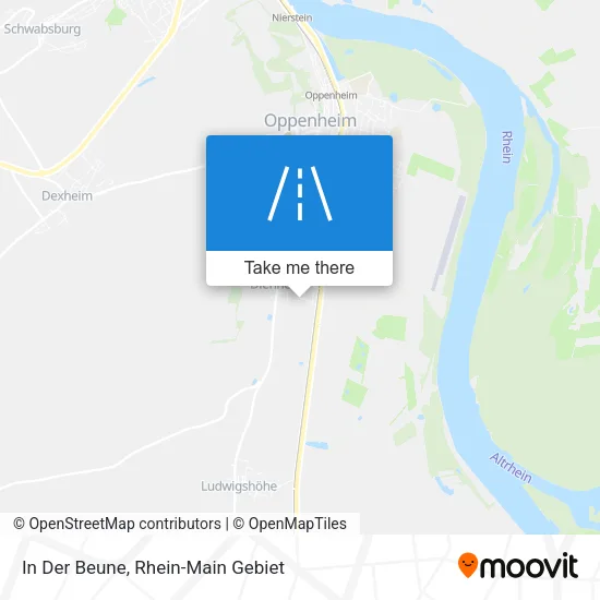 Карта In Der Beune