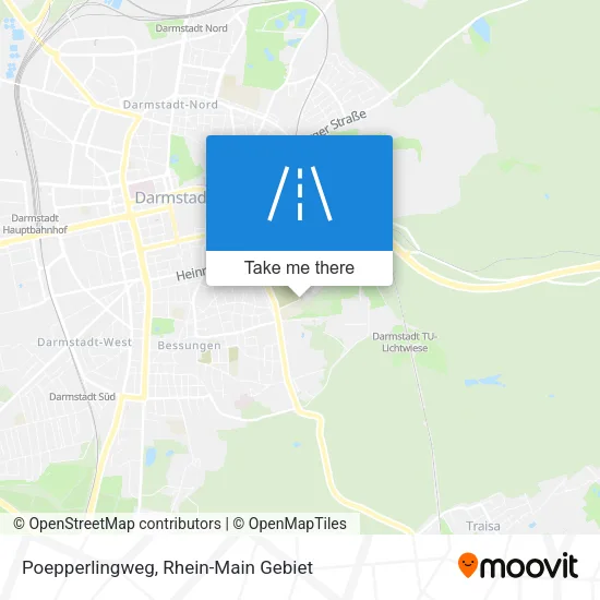 Карта Poepperlingweg