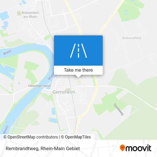 Карта Rembrandtweg