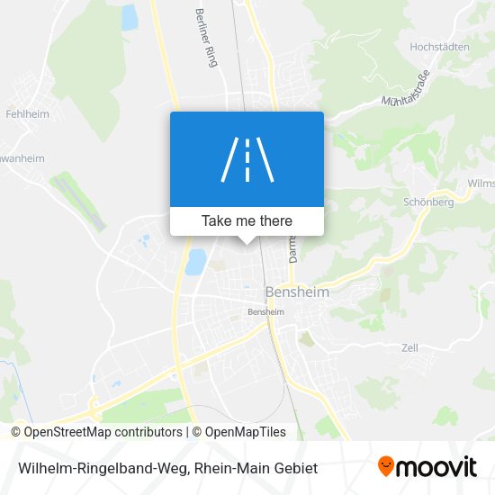 Wilhelm-Ringelband-Weg map
