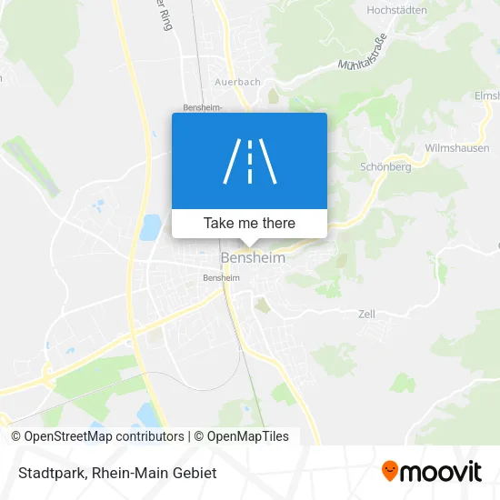 Stadtpark map