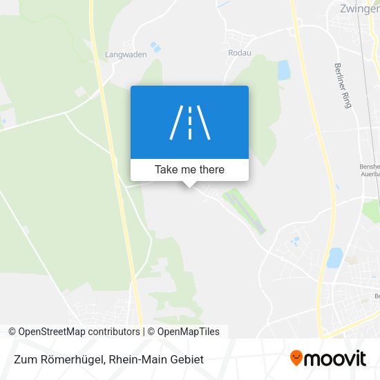 Zum Römerhügel map