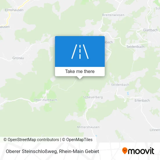 Карта Oberer Steinschloßweg