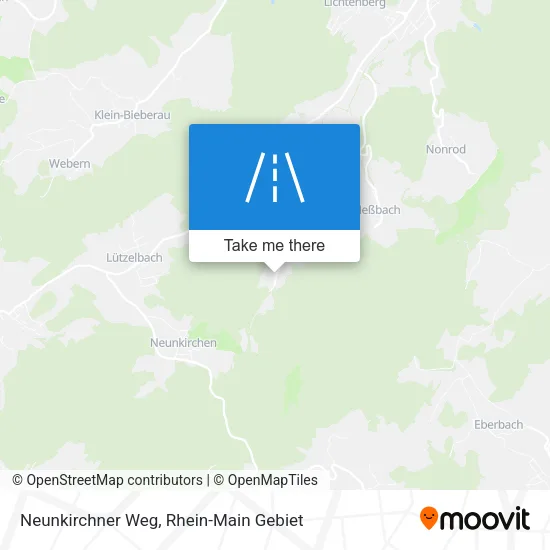 Карта Neunkirchner Weg