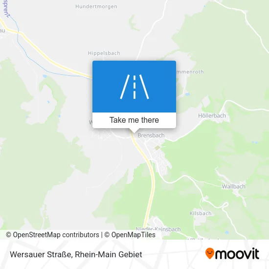 Wersauer Straße map