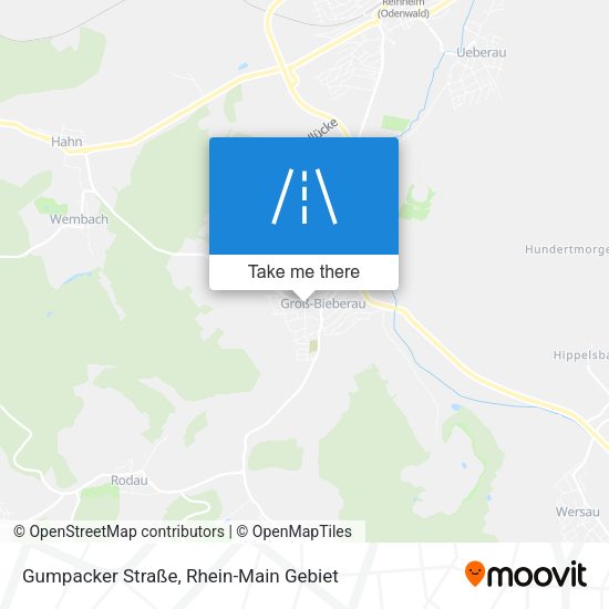 Карта Gumpacker Straße