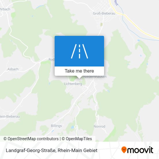 Landgraf-Georg-Straße map