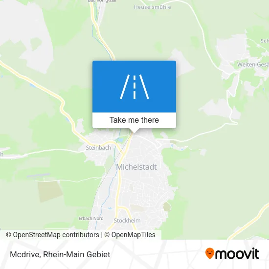 Карта Mcdrive
