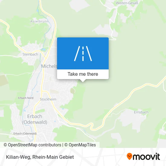 Карта Kilian-Weg