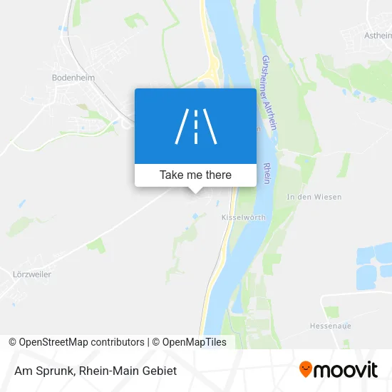 Карта Am Sprunk