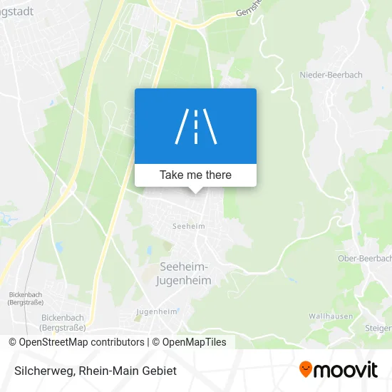 Карта Silcherweg