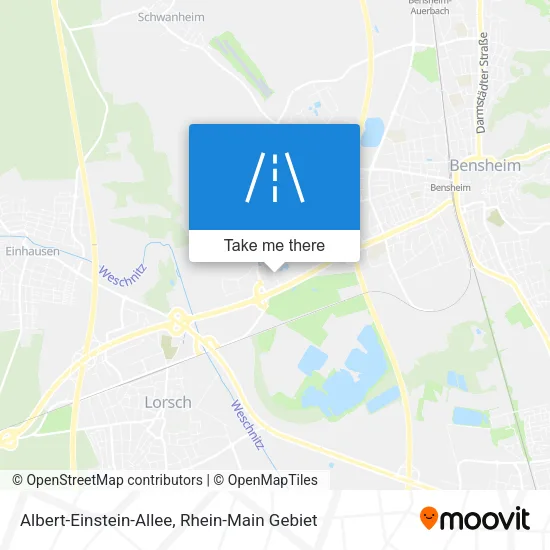 Карта Albert-Einstein-Allee