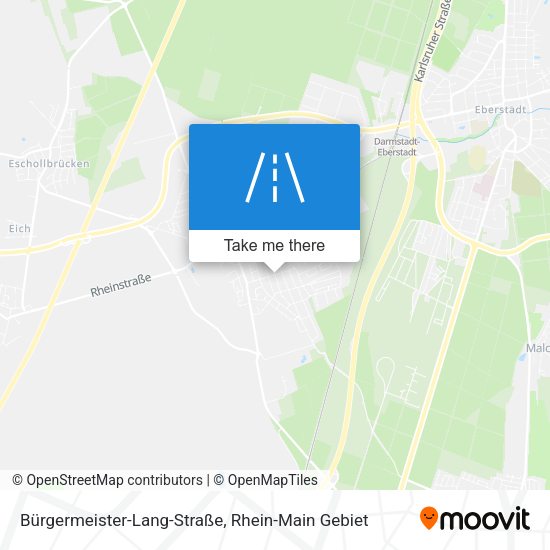 Карта Bürgermeister-Lang-Straße
