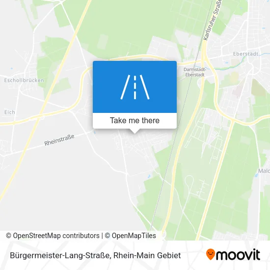 Карта Bürgermeister-Lang-Straße