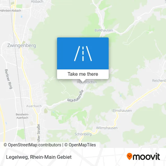 Карта Legelweg