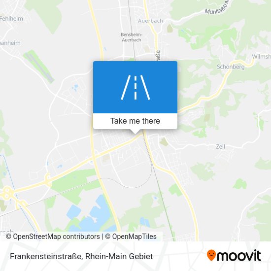 Frankensteinstraße map