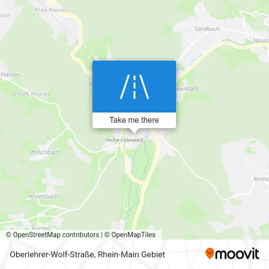 Карта Oberlehrer-Wolf-Straße