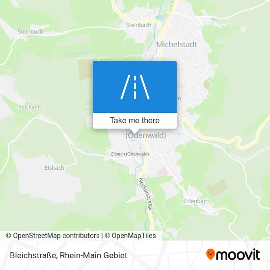 Карта Bleichstraße