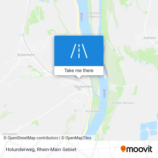 Карта Holunderweg