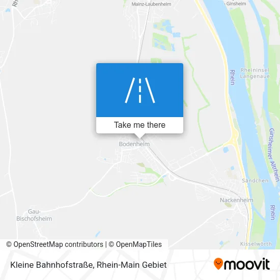 Карта Kleine Bahnhofstraße