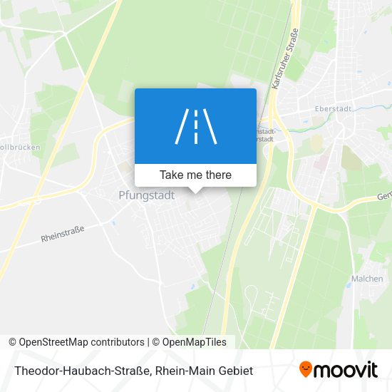 Карта Theodor-Haubach-Straße