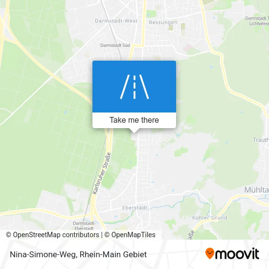 Карта Nina-Simone-Weg