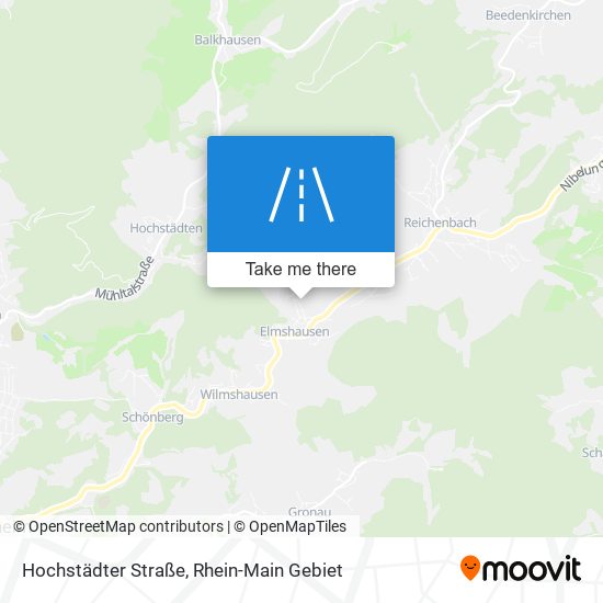 Hochstädter Straße map