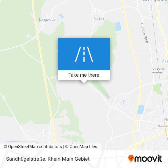 Sandhügelstraße map