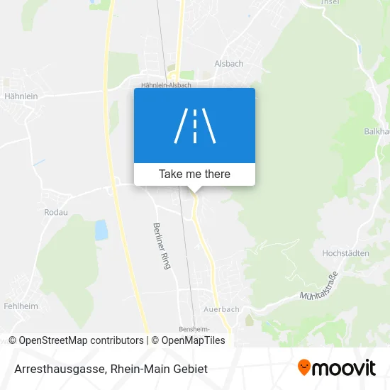 Карта Arresthausgasse