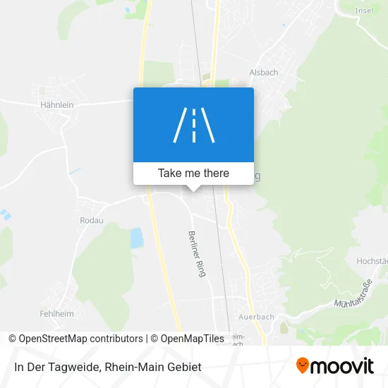 Карта In Der Tagweide
