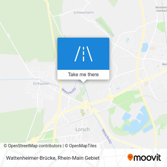 Wattenheimer-Brücke map