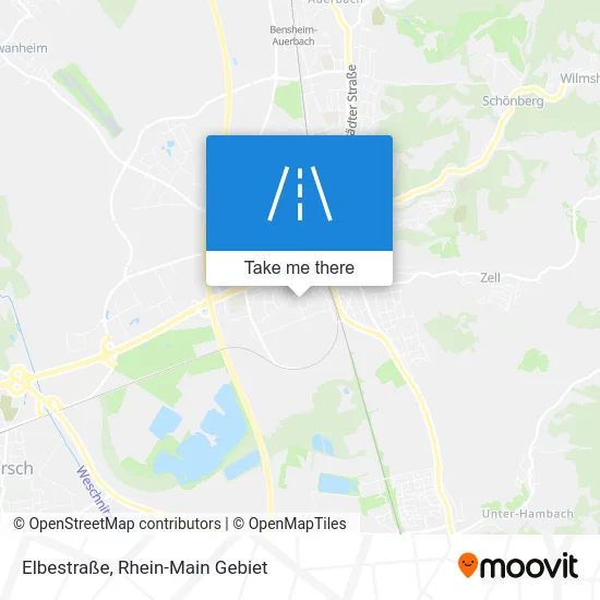 Карта Elbestraße