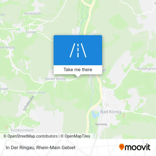 Карта In Der Ringau
