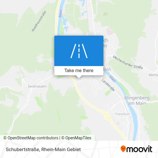 Карта Schubertstraße