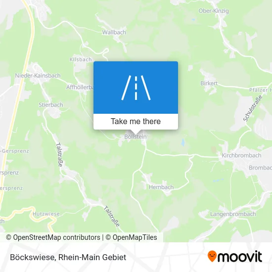 Карта Böckswiese