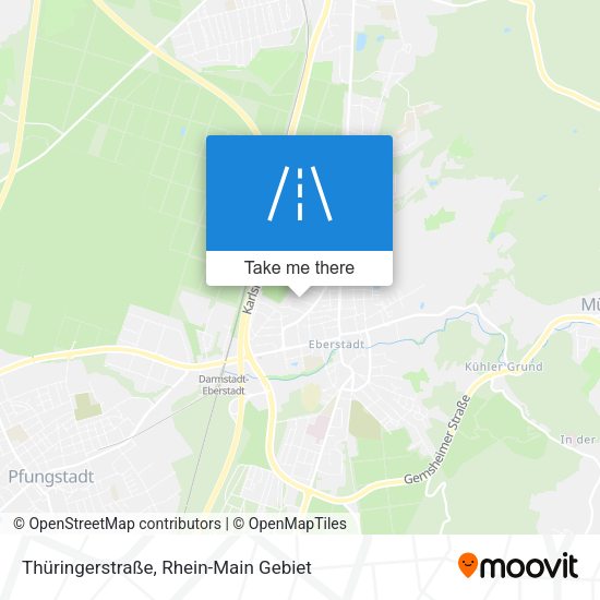 Thüringerstraße map
