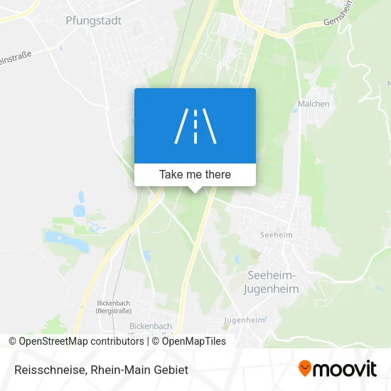 Карта Reisschneise