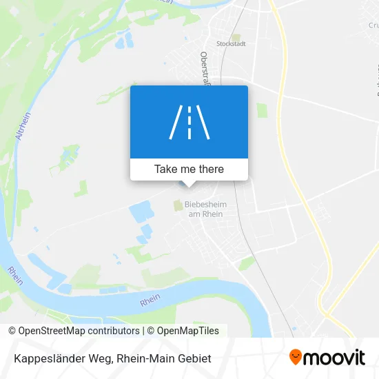 Карта Kappesländer Weg