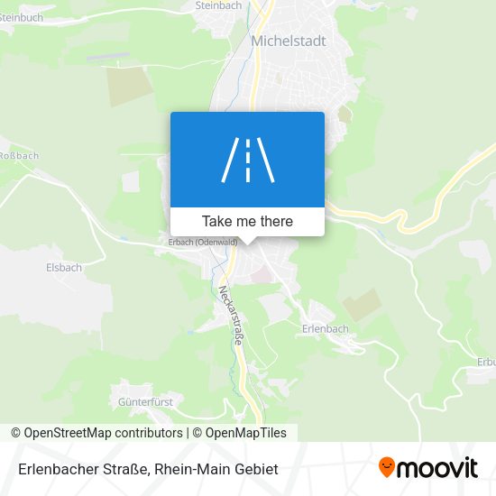 Erlenbacher Straße map