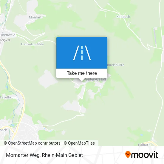Карта Momarter Weg