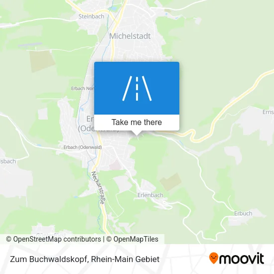 Карта Zum Buchwaldskopf