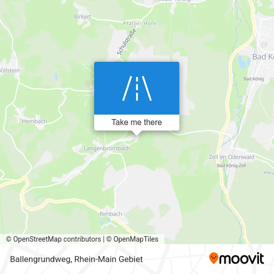 Карта Ballengrundweg