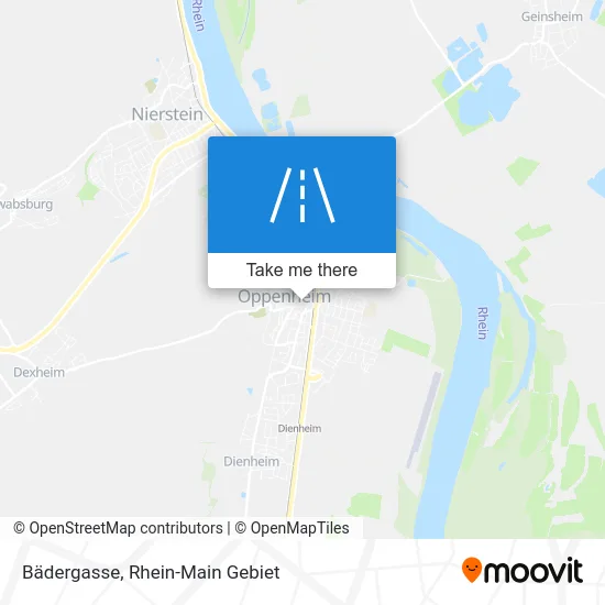 Карта Bädergasse