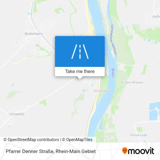Карта Pfarrer Denner Straße