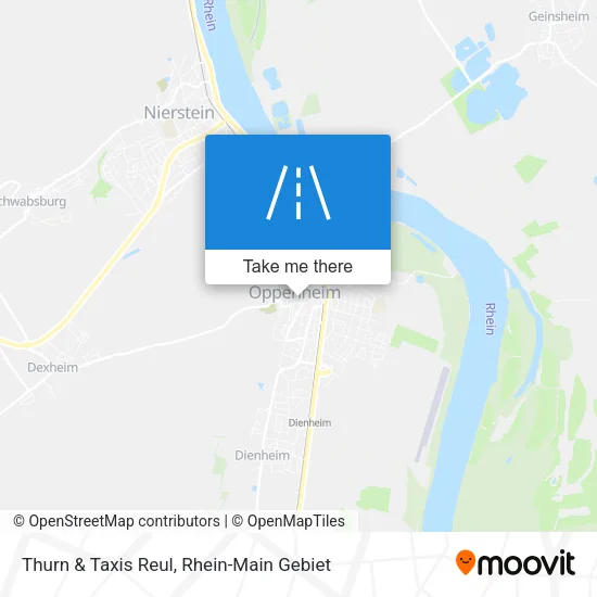 Карта Thurn & Taxis Reul