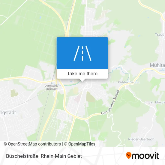 Карта Büschelstraße