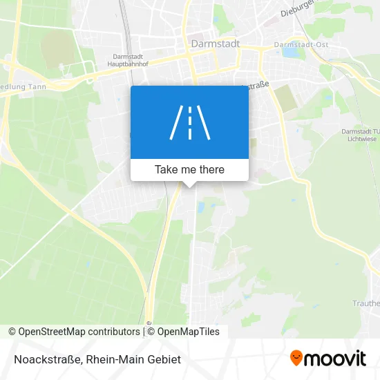 Карта Noackstraße