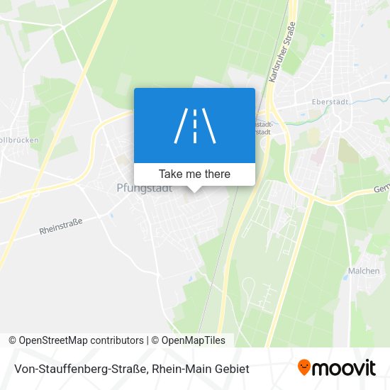 Карта Von-Stauffenberg-Straße